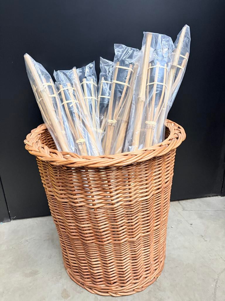 Nieuwe Bamboe Tuinfakkels - Set van 10, Ophalen, Nieuw
