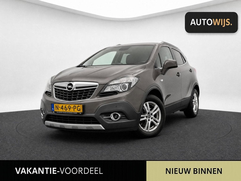 Opel Mokka 1.4 T automaat Edition|AUT|Leder|Camera|Xenon, Auto's, Opel, Bedrijf, Te koop, Mokka, ABS, Achteruitrijcamera, Airbags