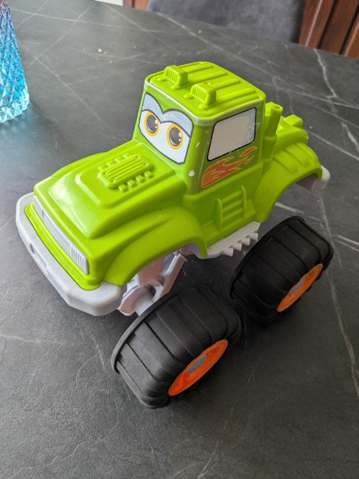 leuke auto, Ophalen