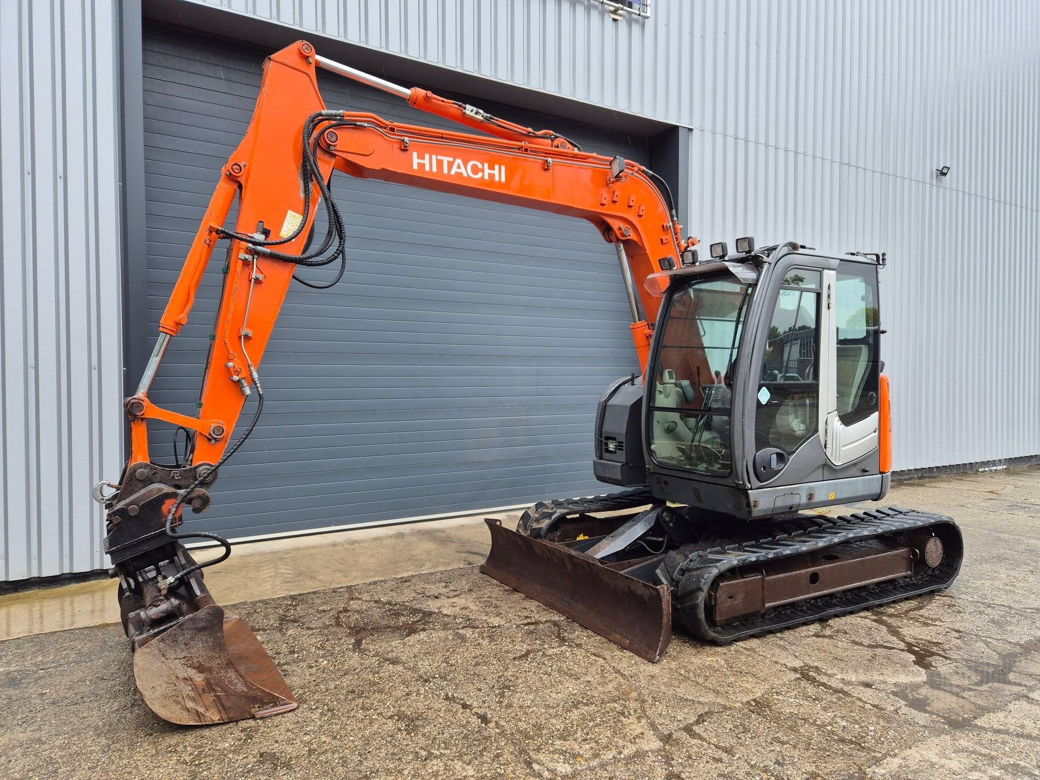 Hitachi ZX85US-3 Graafmachine (bj 2010), Zakelijke goederen, Machines en Bouw | Kranen en Graafmachines, Graafmachine