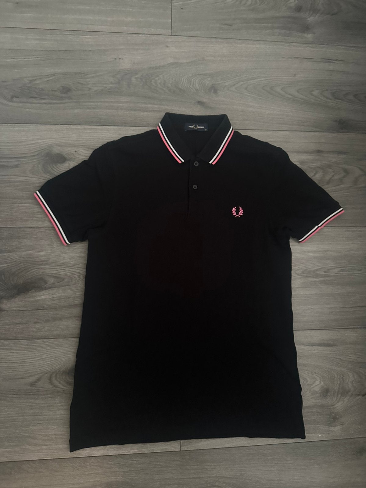 Fred Perry polo maat M, Kleding | Heren, Ophalen of Verzenden, Zo goed als nieuw, Maat 48/50 (M), Zwart