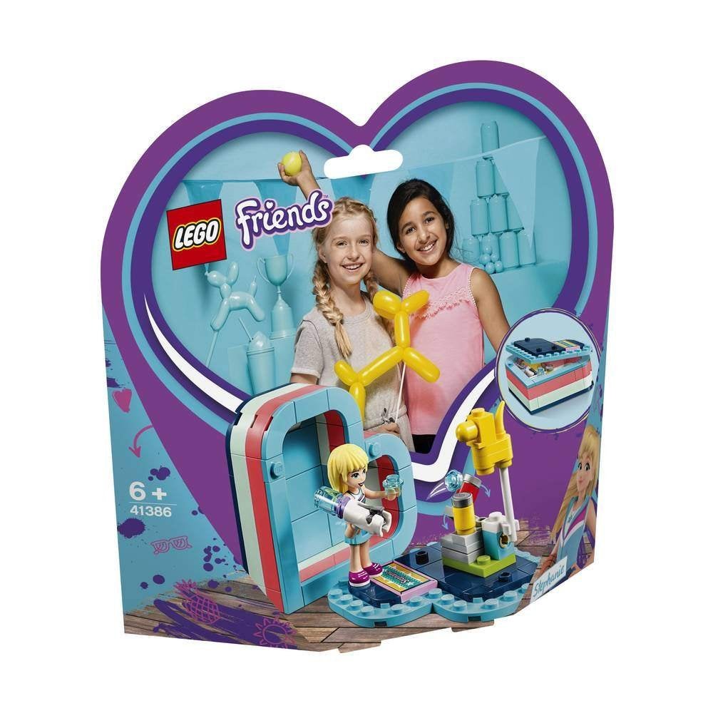 Lego Friends 41386 Stephanie's hartvormige zomerdoos NIEUW, Lego, Ideas@support.lego.com, Lego, Nieuw