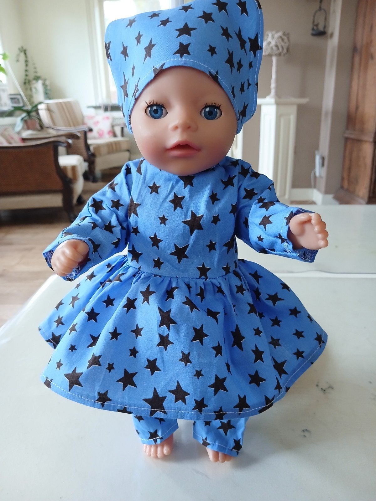 3 delig sterren set baby born pop 36/38, Ophalen of Verzenden, Nieuw, Babypop