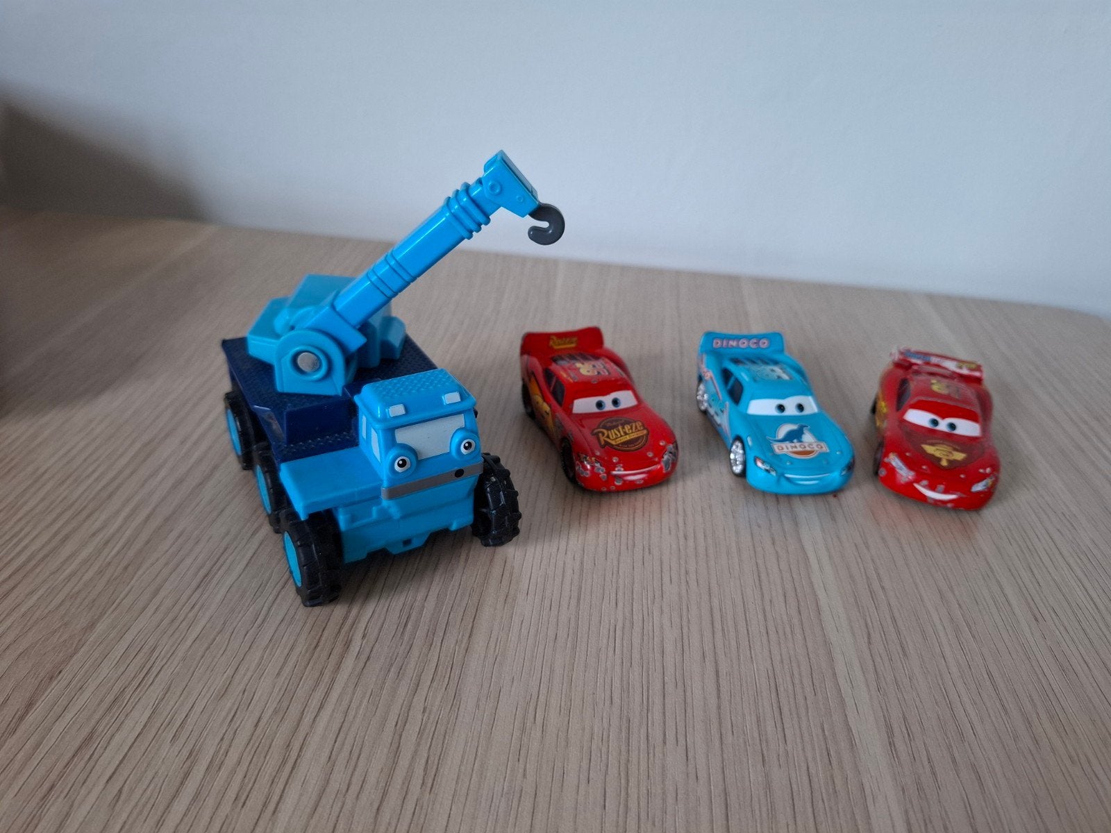 Cars speelgoedauto's en takelwagen, Ophalen, Gebruikt