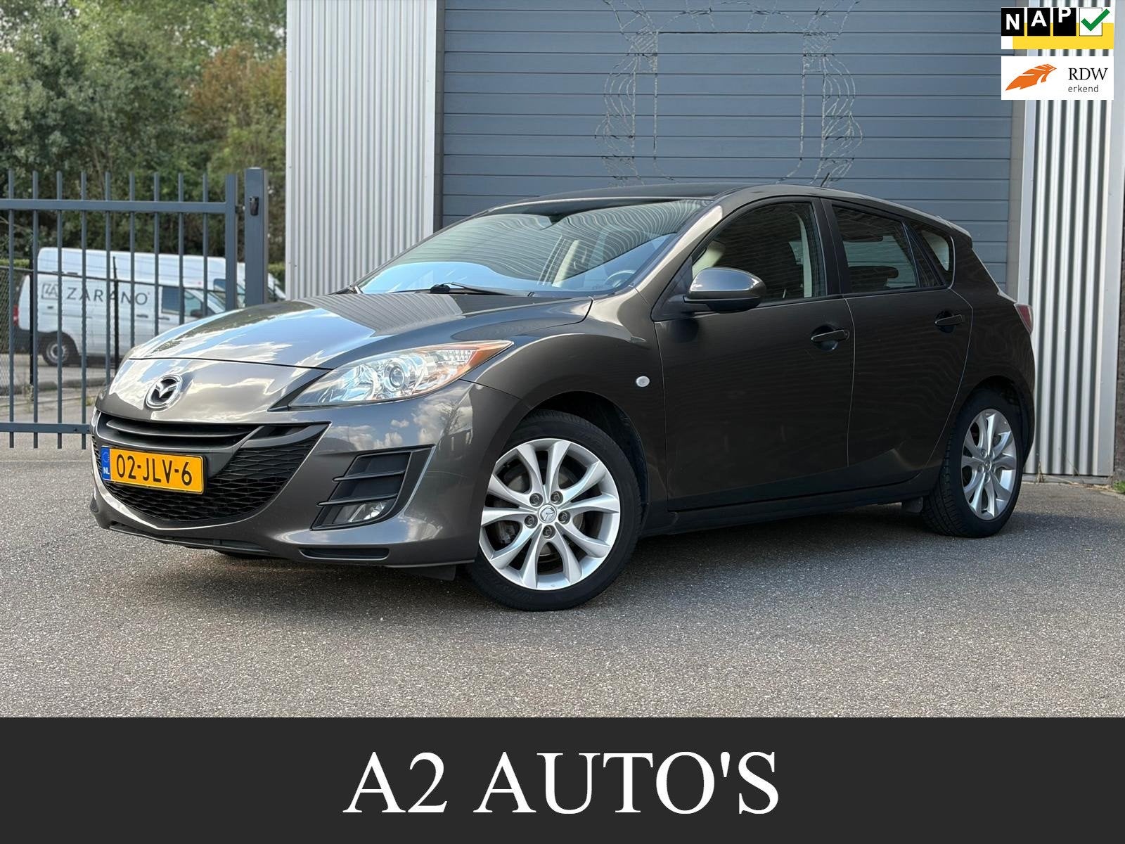 Mazda 3 1.6 TS Plus Airco|Cruise|Nap, Voorwielaandrijving, Stof, Gebruikt, Origineel Nederlands