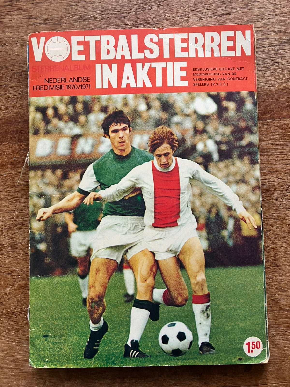 Panini vanderhout 1970-1971, Ophalen of Verzenden, Gebruikt, Buitenlandse clubs, Poster, Plaatje of Sticker