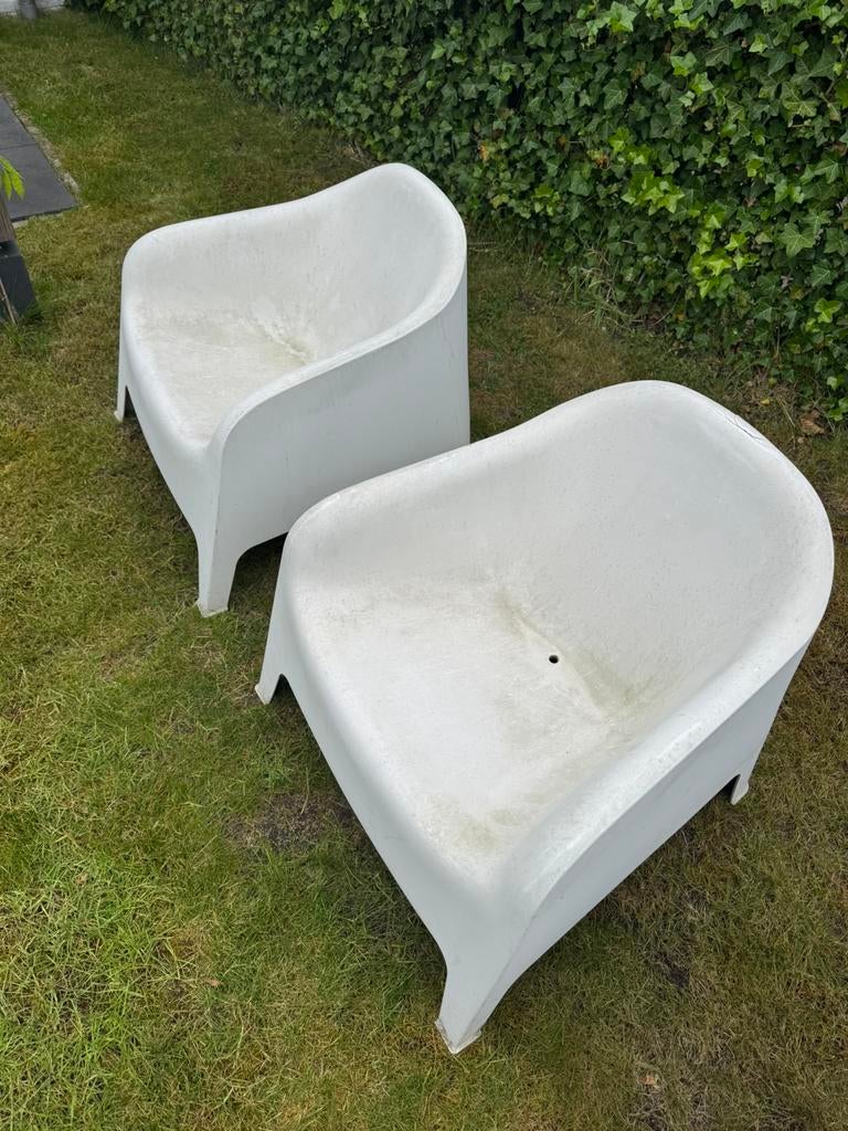 Gratis Ikea SKARPÖ tuinstoel lounge stoel, Tuin en Terras, Tuinstoelen, Ophalen, Gebruikt, Kunststof