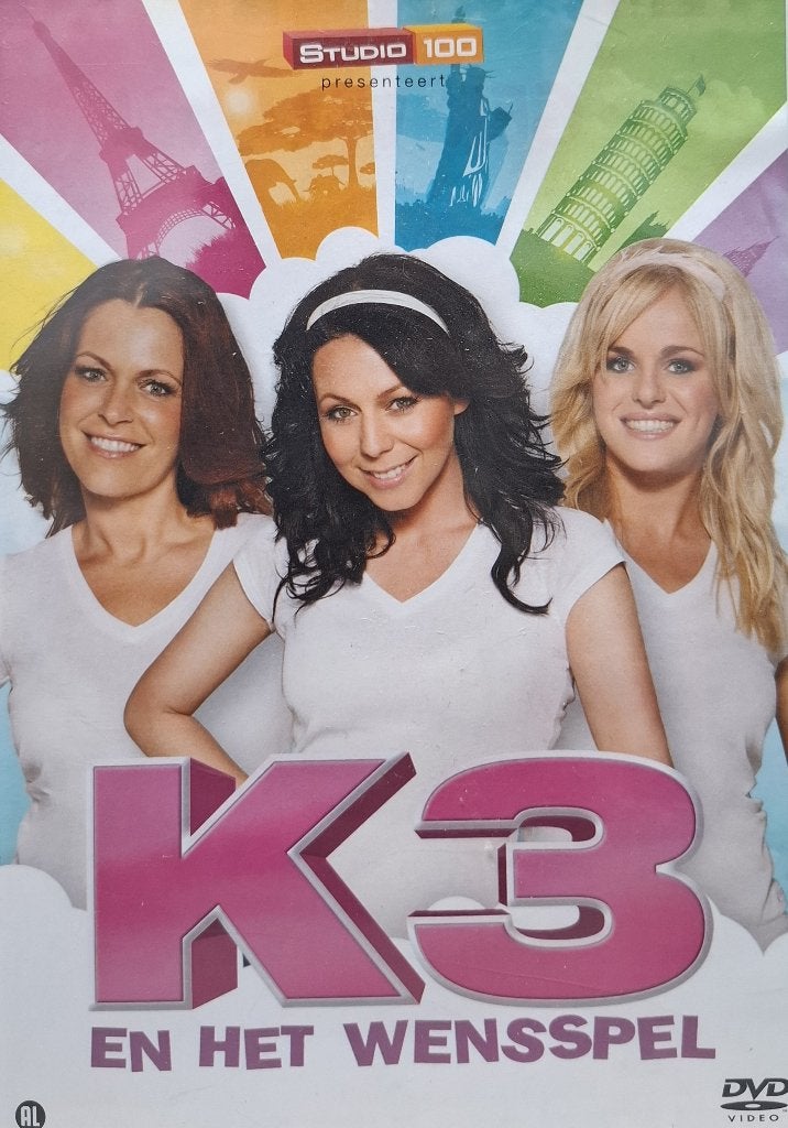 K3 en het Wensspel - Krasvrije DVD, Alle leeftijden, Zo goed als nieuw, Familie, Film