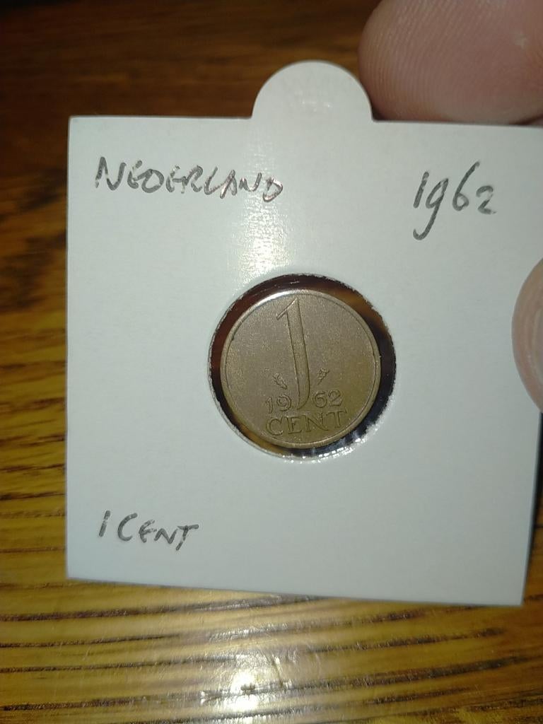 NL 1 Cent 1962 Juliana, Postzegels en Munten, Munten | Nederland, Verzenden, Koningin Juliana, 1 cent, Losse munt