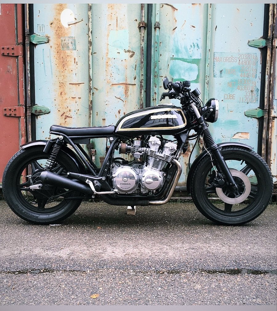 Unieke Honda CB750 KZ Café Racer - 1980, Motoren, Sportuitlaat, 4 cilinders, Gebruikt, Particulier