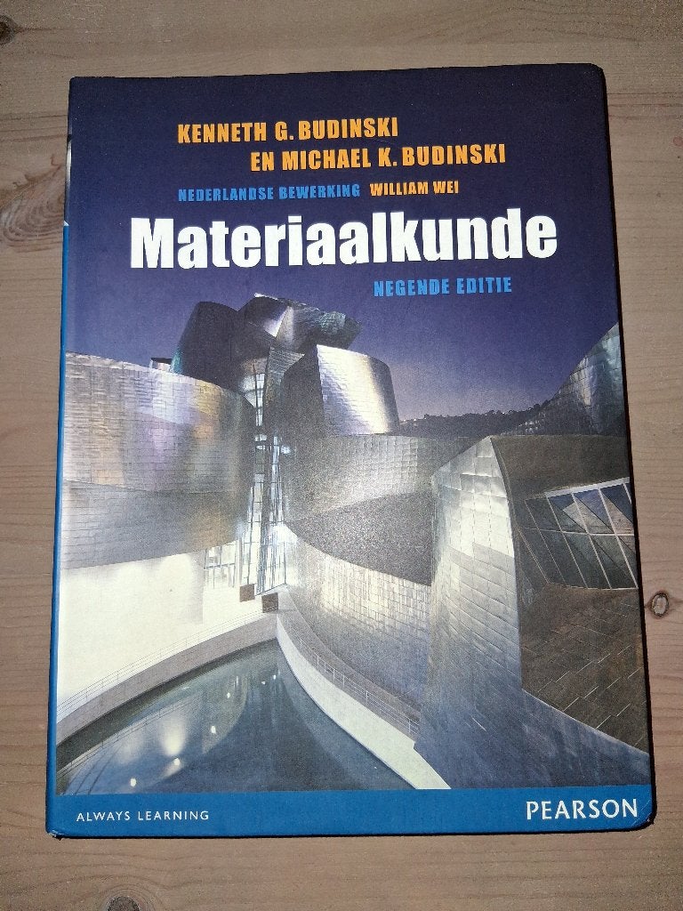 materiaalkunde, Pearson, Zo goed als nieuw, Beta, HBO