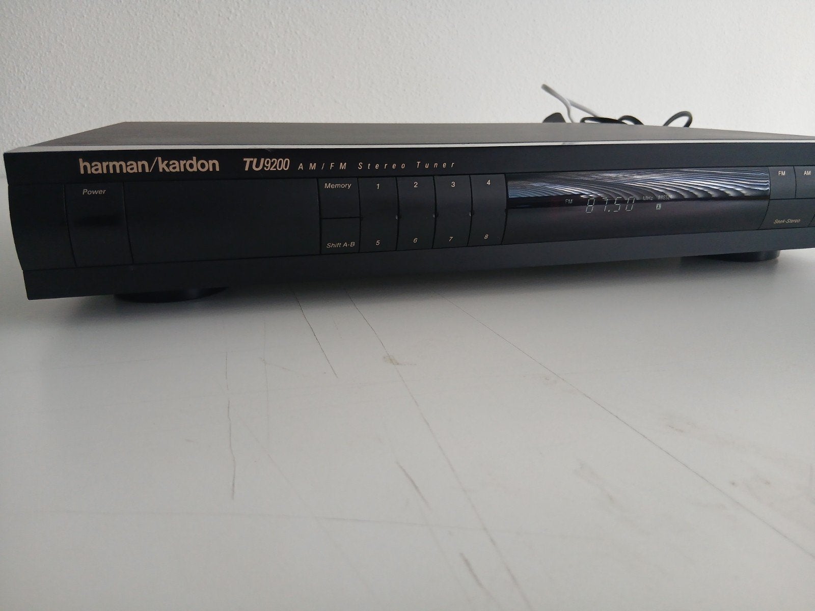 Harman/Kardon TU9200 AM/FM Stereo Tuner, Ophalen of Verzenden, Gebruikt, Analoog