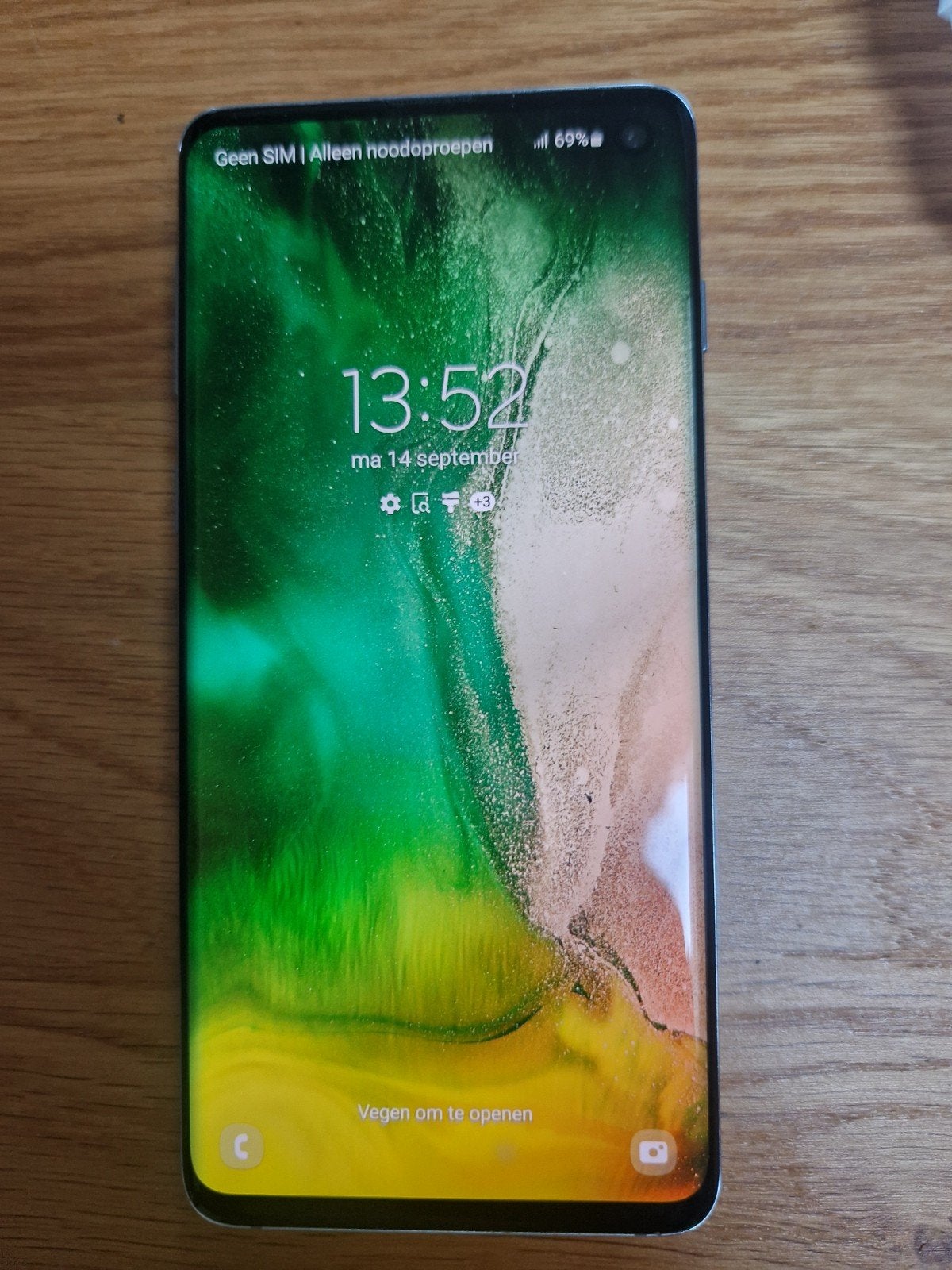 Samsung Galaxy S10 - blauw, Ophalen, Blauw, Touchscreen, Zo goed als nieuw