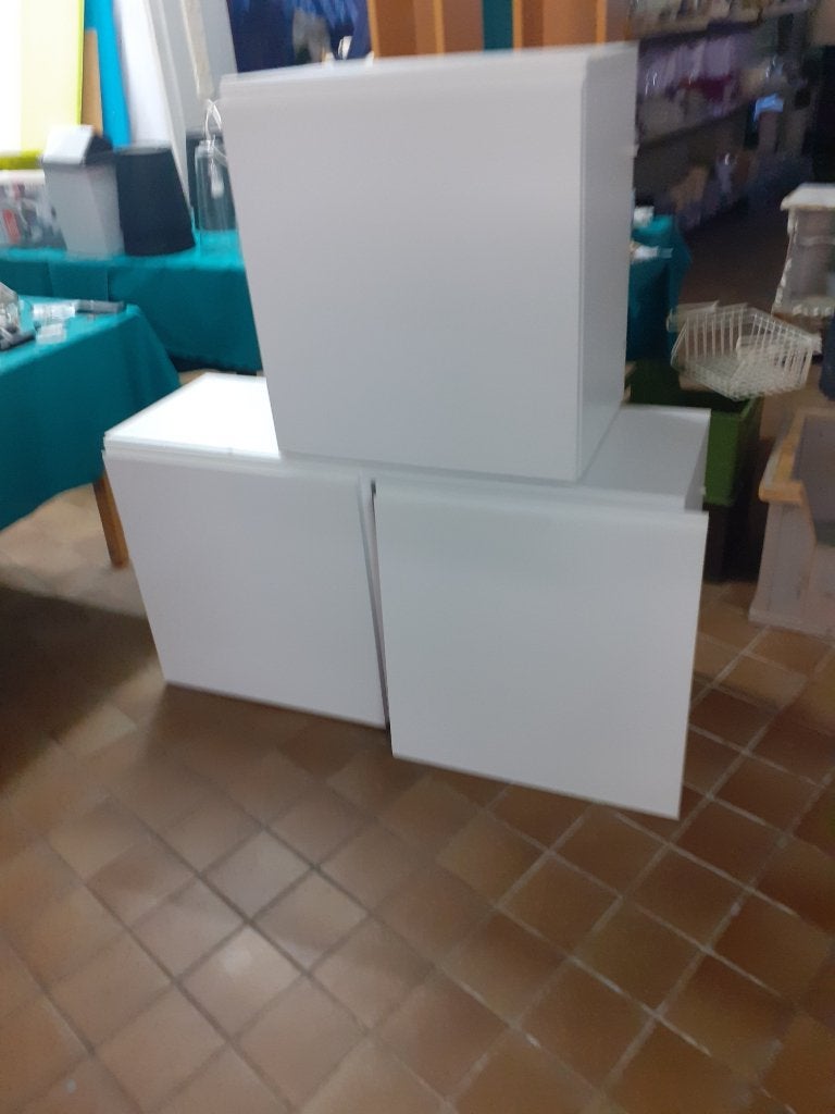 wandkastjes voor op de grond 120 of 60 cm  60 bij 65 breed, Ophalen, Zo goed als nieuw, Minder dan 150 cm, Minder dan 100 cm