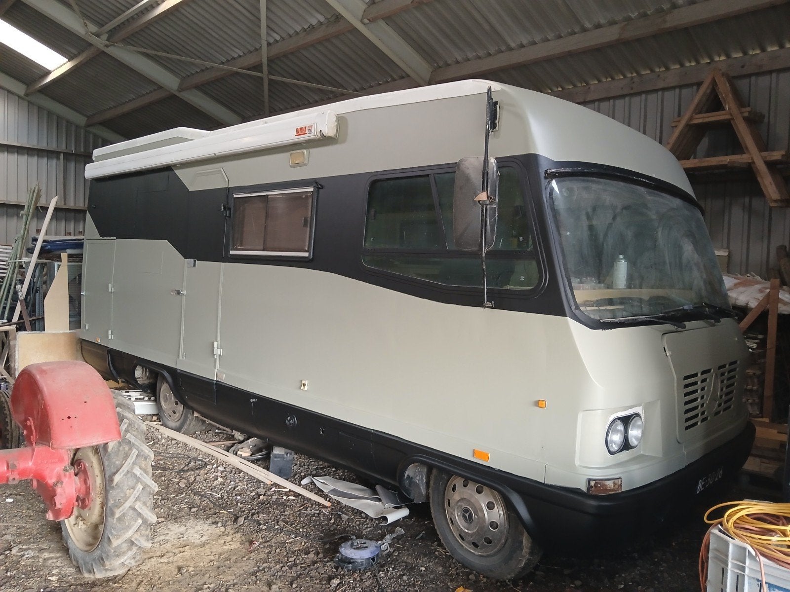 Mercedes 508 DG Automaat - APK & Belastingvrij, Caravans en Kamperen, Campers, Automaat, Mercedes-Benz, Diesel, Particulier