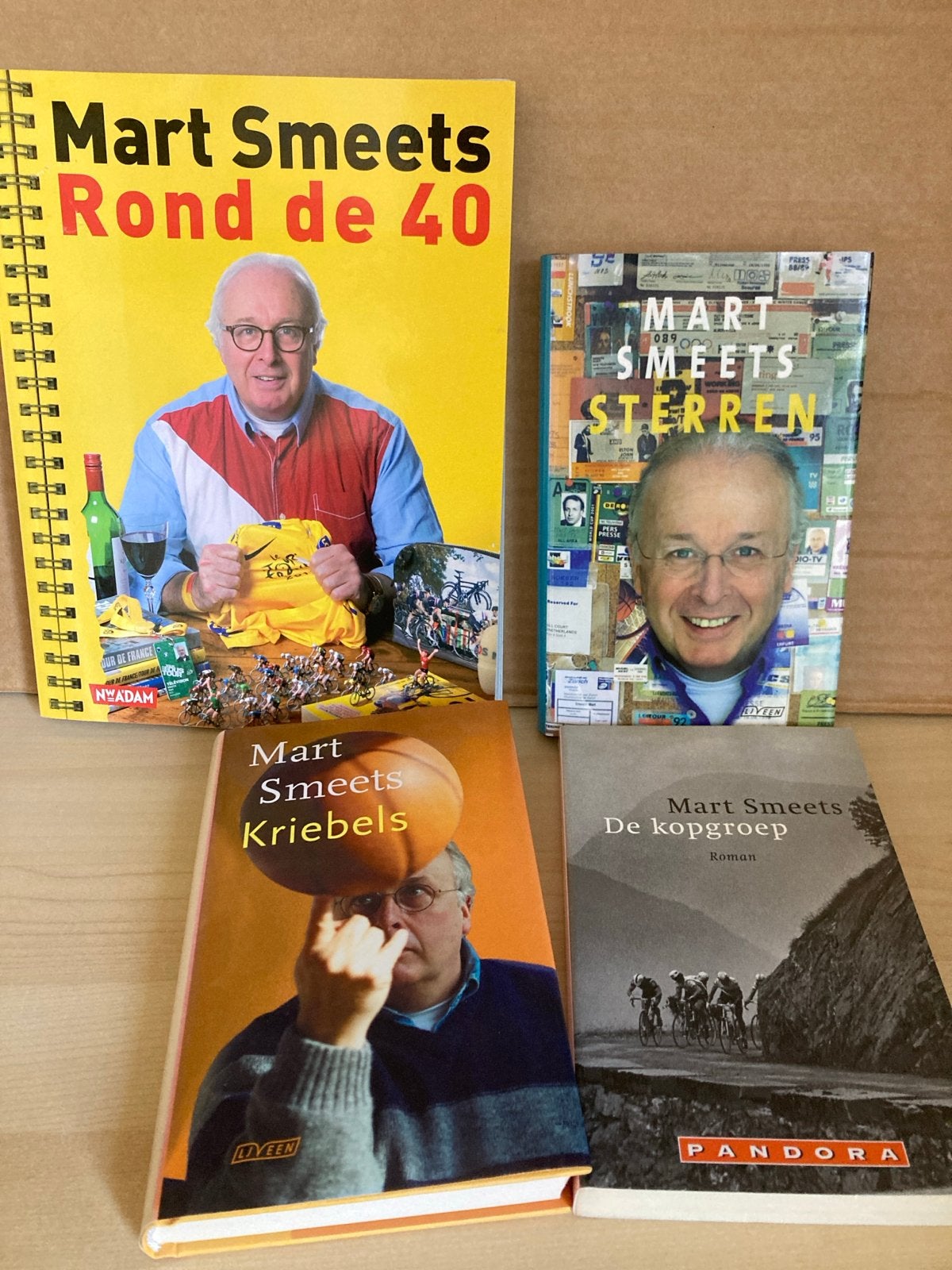 Mart Smeets Boeken Collectie: Rond de 40, Sterren, Kriebels,, Boeken, Ophalen of Verzenden, Zo goed als nieuw, Nederland