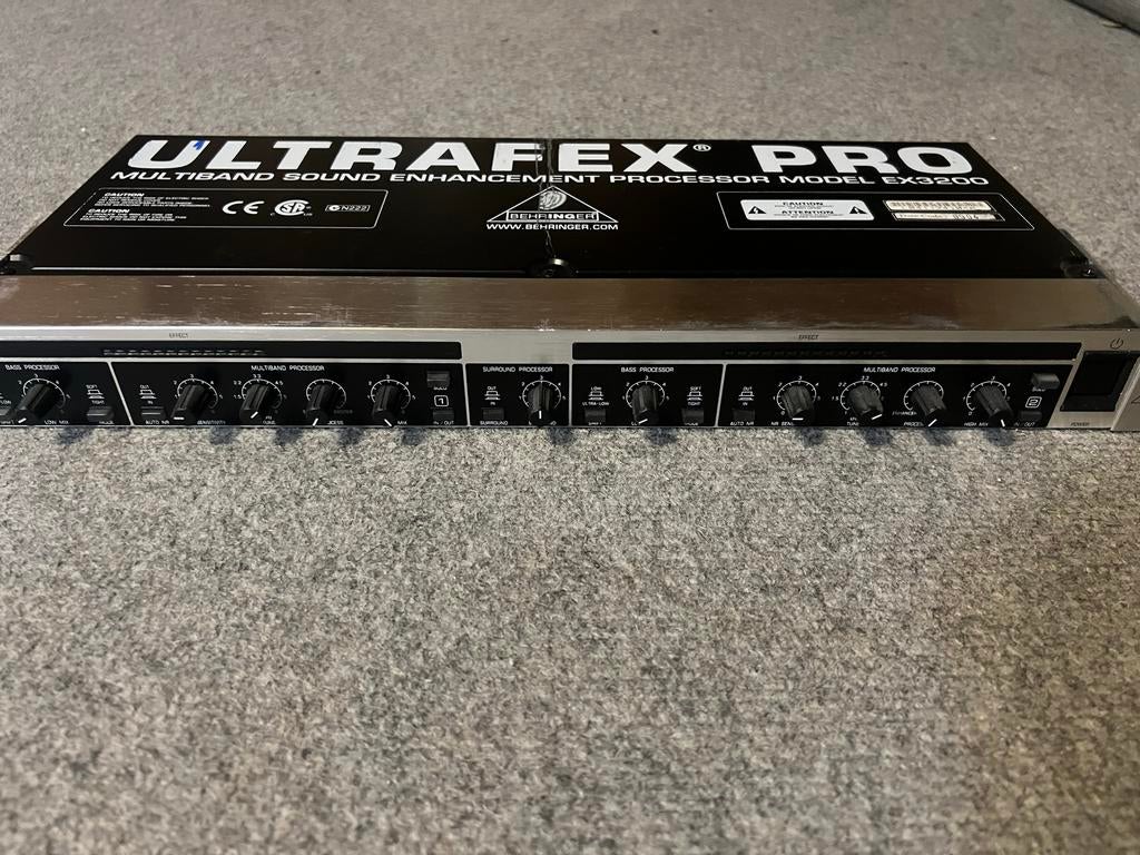 Behringer ULTRAPEX PRO EX3200 Multiband Sound Enhancer, Ophalen of Verzenden, Gebruikt, Overige typen