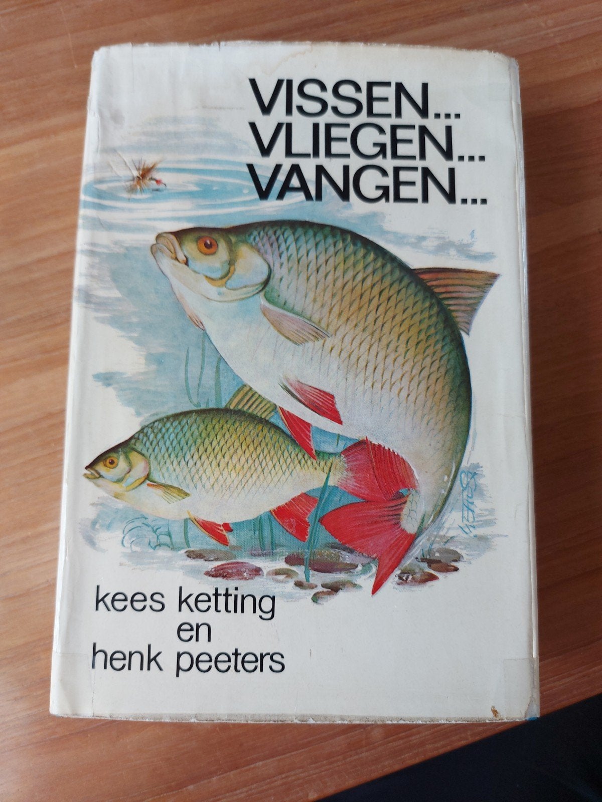 Vissen...Vliegen...Vangen Kees Ketting en Henk Peeters, Watersport en Boten, Hengelsport | Vliegvissen, Ophalen of Verzenden, Overige typen
