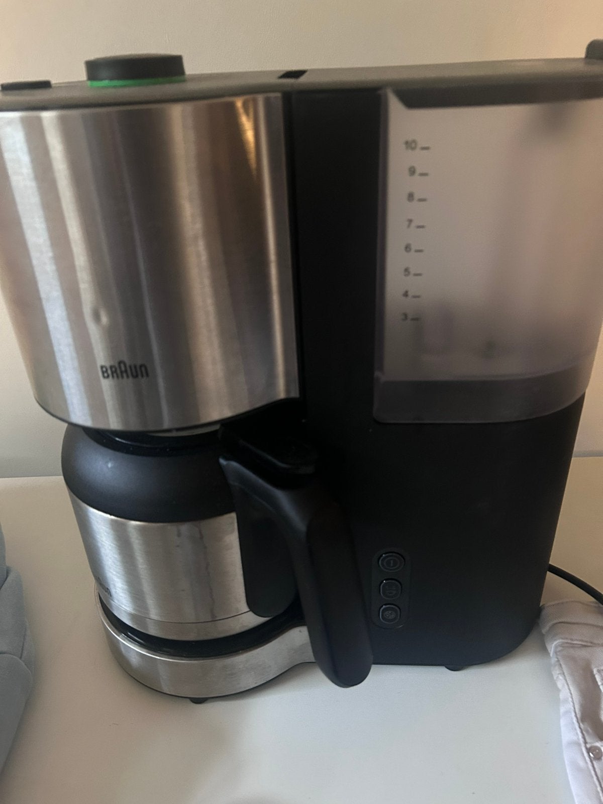 Braun IDCollection KF 5105 BK koffiezetapparaat filter, Ophalen of Verzenden, Zo goed als nieuw, Koffiemachine
