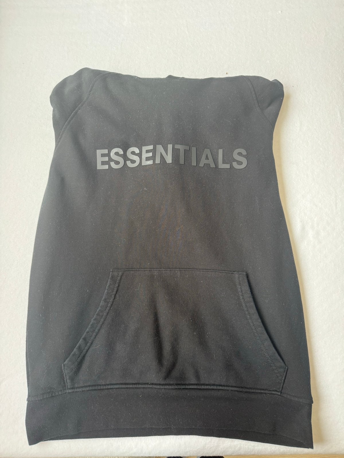 Essentials Fear of God Hoodie Zwart XXL, Ophalen of Verzenden, Gedragen, Overige maten, Zwart