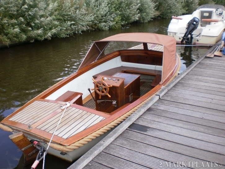 sloepje  MULDER & RIJKE, Kabelaring, Binnenboordmotor, Ophalen of Verzenden, Polyester
