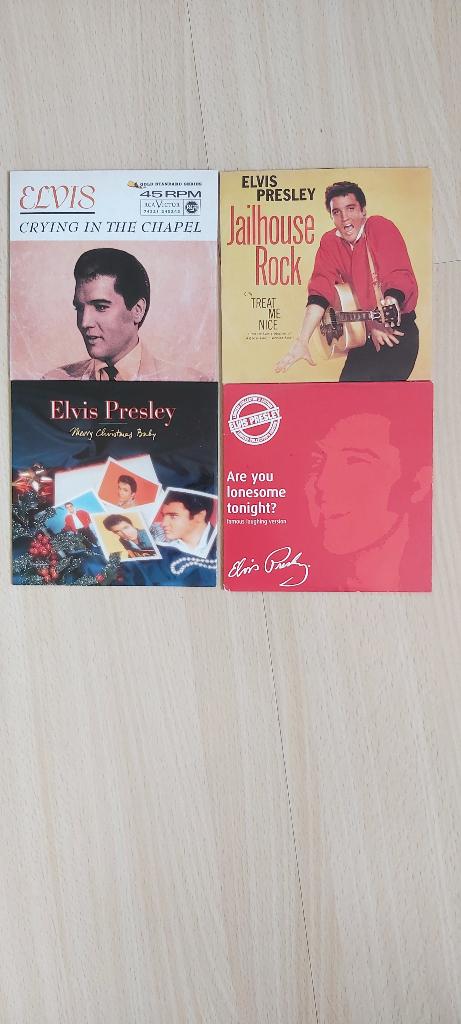 Elvis Presley 4 sgcd's 1koop 16,75 (crying,jailh,,merry,are, Ophalen of Verzenden, 2010 - 2019, Zo goed als nieuw