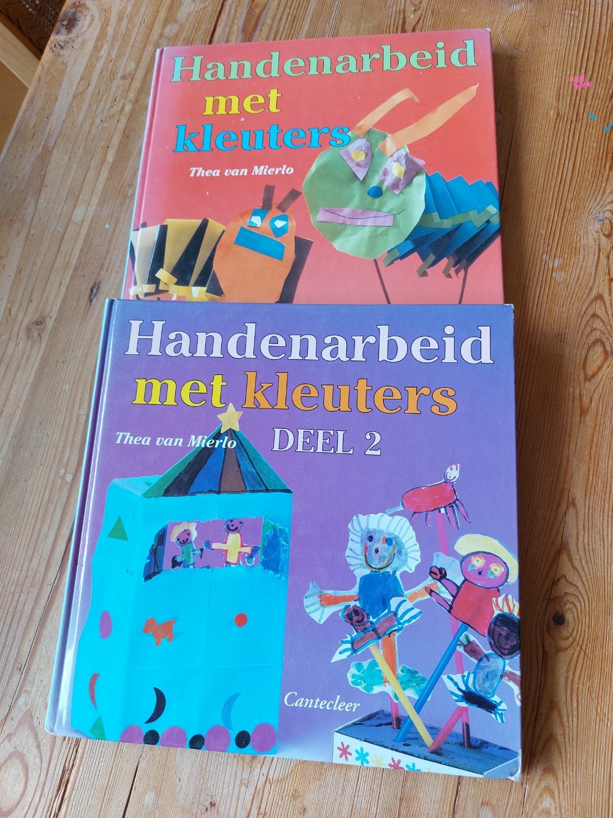 Handenarbeid met kleuters deel 1 en 2, Ophalen of Verzenden, Zo goed als nieuw, Overige onderwerpen