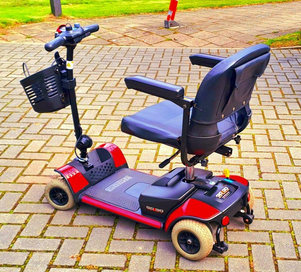 Opvouwbare scootmobiel 2025 pride elite - 3x gebruikt nieuw, Diversen, Ophalen, Life and Mobility, 10 km/u of minder, Nieuw