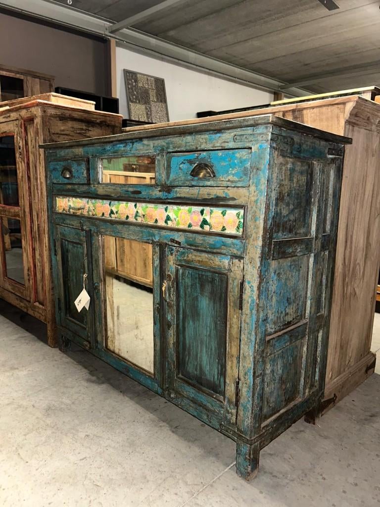 Dressoir met spiegel, Ophalen, Overige materialen, Nieuw, 25 tot 50 cm
