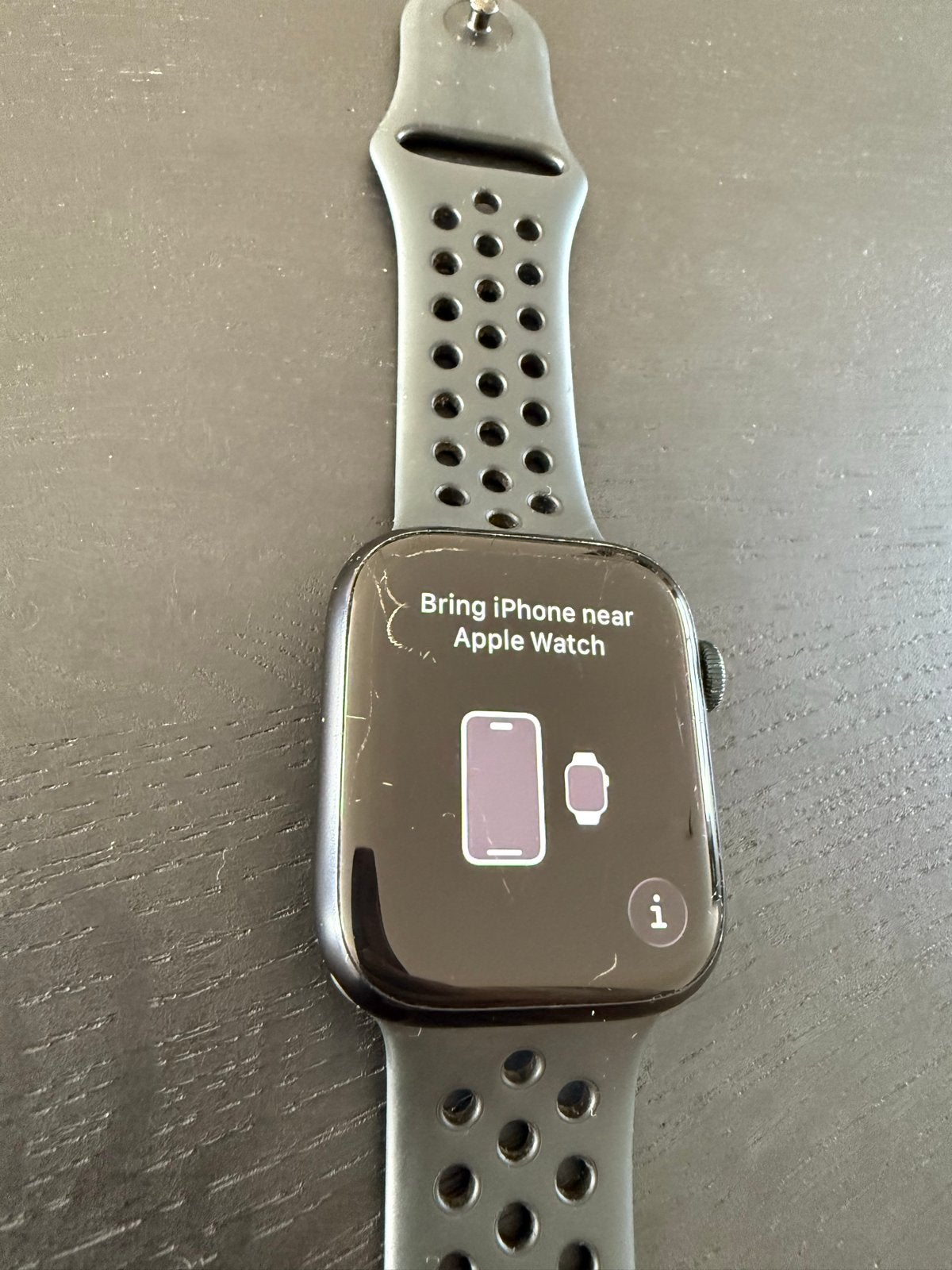 Apple Watch Series 7 Nike - 45mm Aluminium, Ophalen, Gebruikt, Zwart, IOS