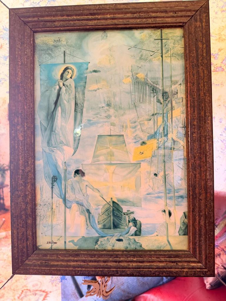 Uniek Litho Salvador Dali met certificaat, Ophalen of Verzenden