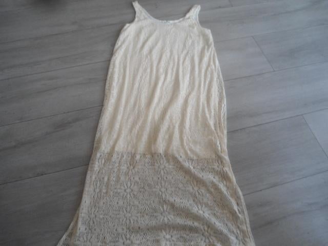NIEUWSTAAT! FSTVL; Kanten jurk; maat L / XL, Wit, Maat 42/44 (L), Ophalen of Verzenden, Zo goed als nieuw