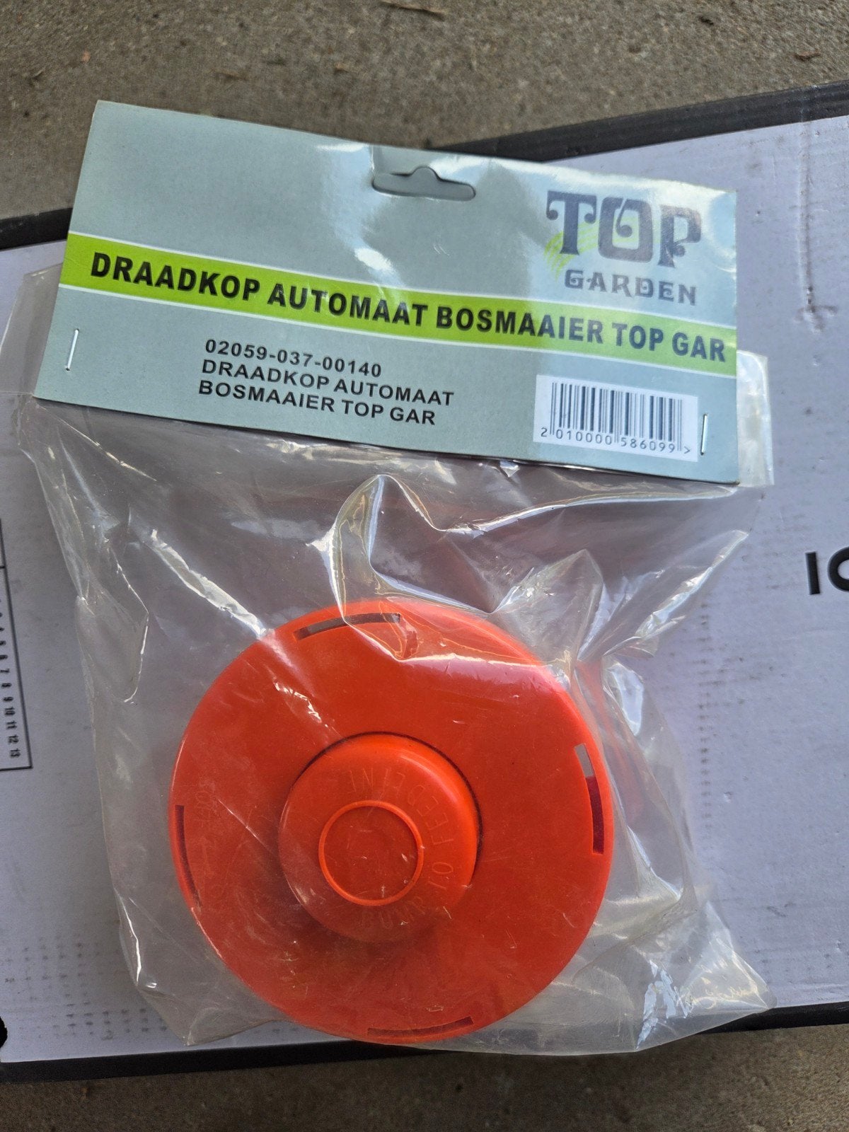Draadkop Automaat Bosmaaier Top Garden, Tuin en Terras, Bosmaaiers, Ophalen, Nieuw, Benzine, Top Garden