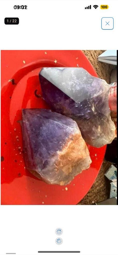 Next level Phantom & Warrior Amethyst from Brazil / medium, Verzamelen, Mineralen en Fossielen, Ophalen of Verzenden
