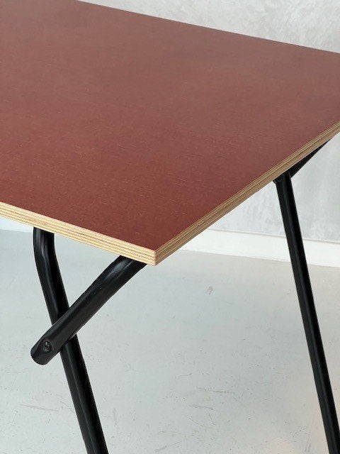 Retro klaptafel nieuw bureau lessenaar buro school tafel, Metaal, Schoolbureau, Ophalen of Verzenden, .