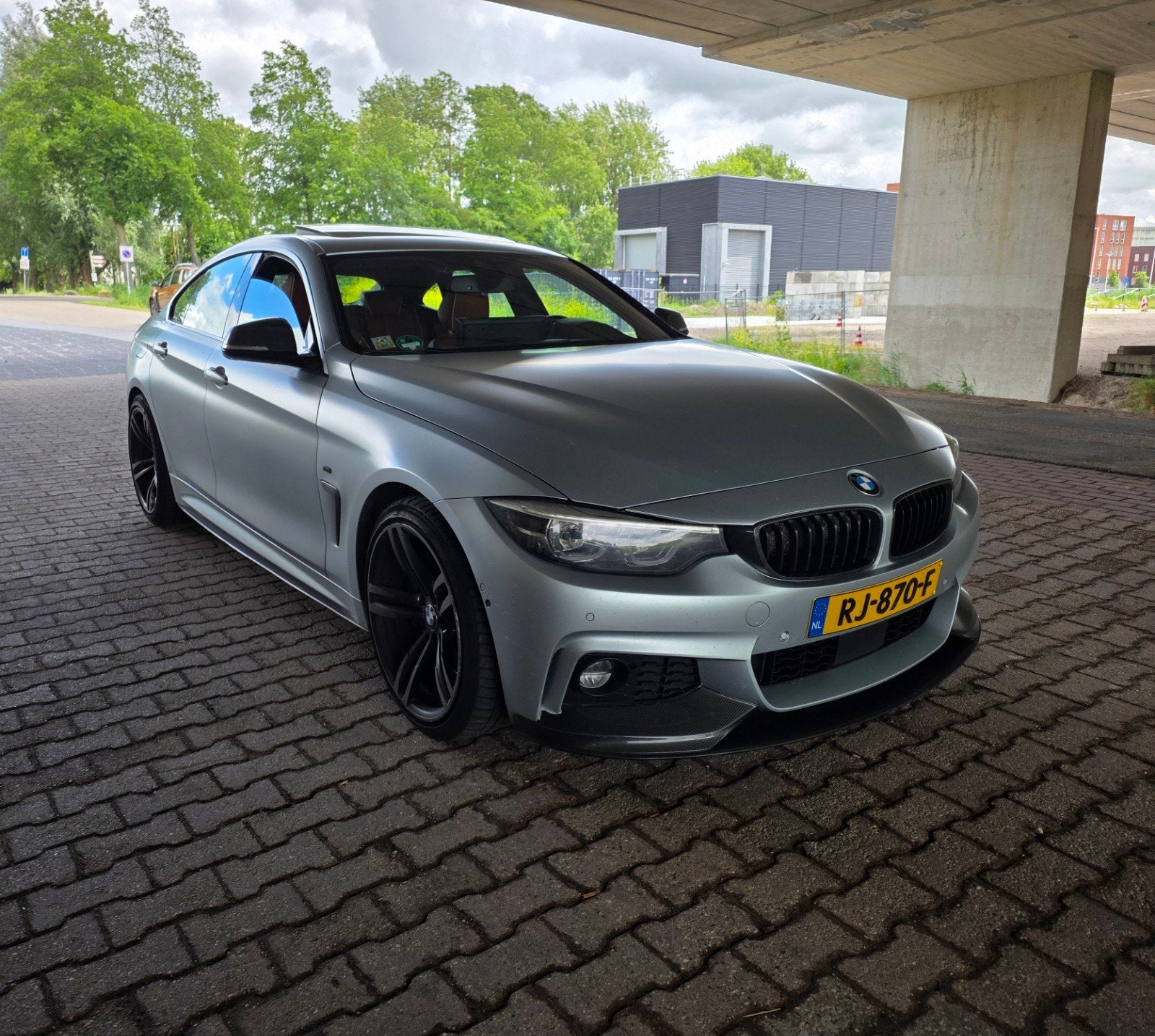BMW 4-Serie Gran Coupé 440i M-performance Nov 2017, Auto's, Automaat, Bruin, Particulier, 2998 cc