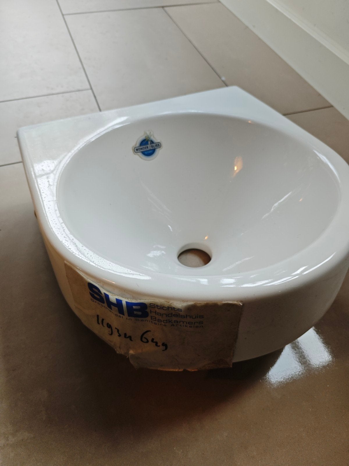 2 stuks Duravit Architec WonderGliss wastafels wit., Ophalen, Nieuw, Wastafel