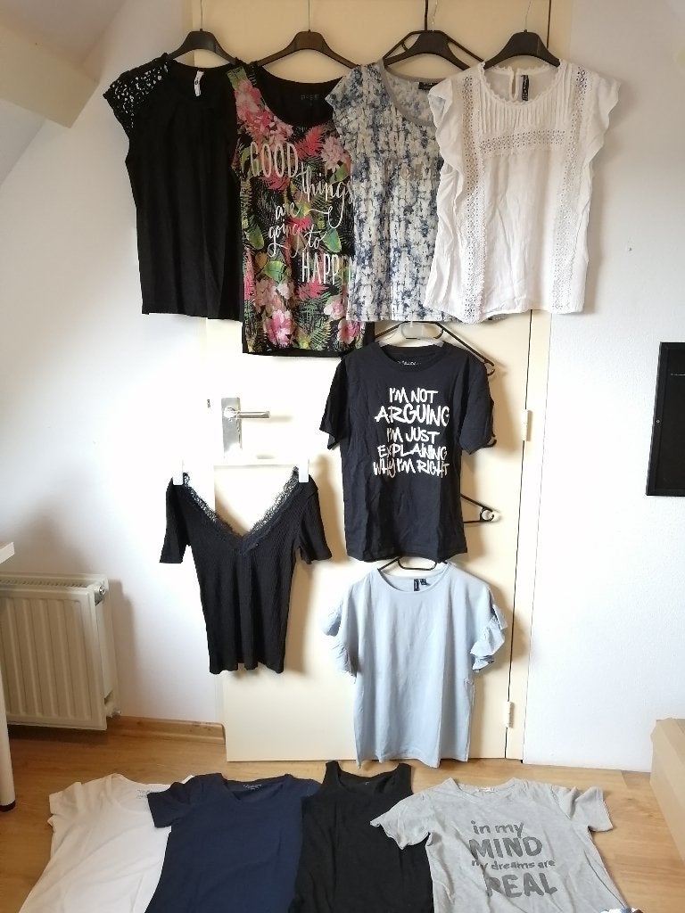 T-Shirts en Tops - Maat 36 / S - Set van 11, Verzenden, Gedragen, Maat 36 (S)