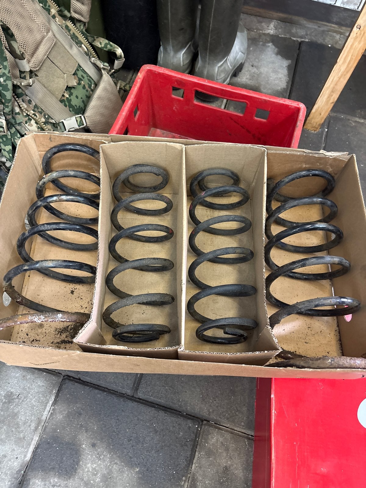 Suzuki Swift 2008 originele veren - Set van 4, Ophalen of Verzenden, Gebruikt, Suzuki