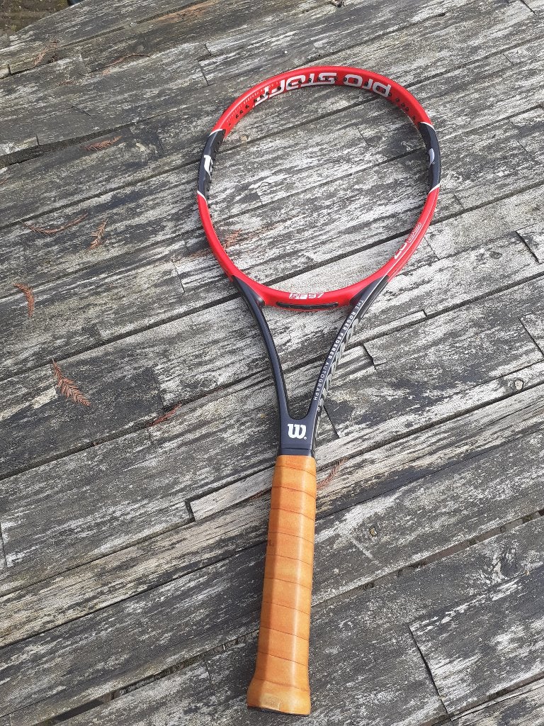 Wilson RF97 tennisracket, Gebruikt, L4, Ophalen of Verzenden, Wilson