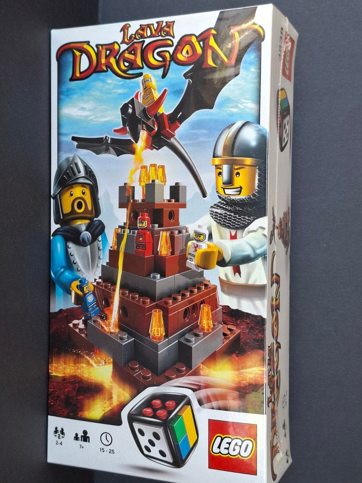 Lego Bordspel 3838 Lava Dragon minifig Game Spel NIEUW, Ophalen of Verzenden, Nieuw, Complete set, Lego