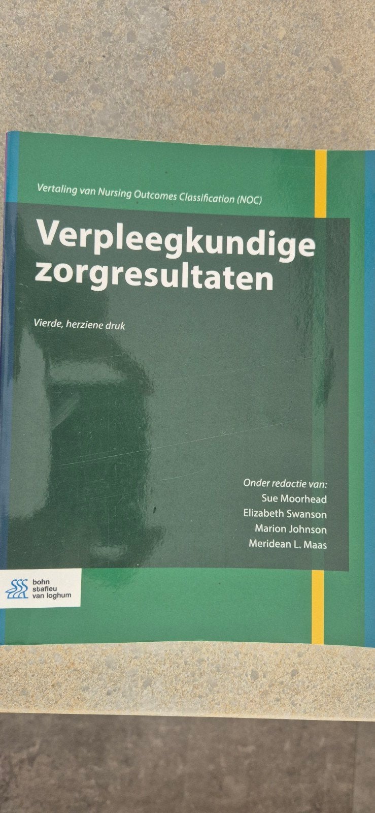 Verpleegkundige zorgresultaten (NOC) -Vierde, herziene druk, Boeken, Zo goed als nieuw, HBO, Ophalen of Verzenden, Gamma