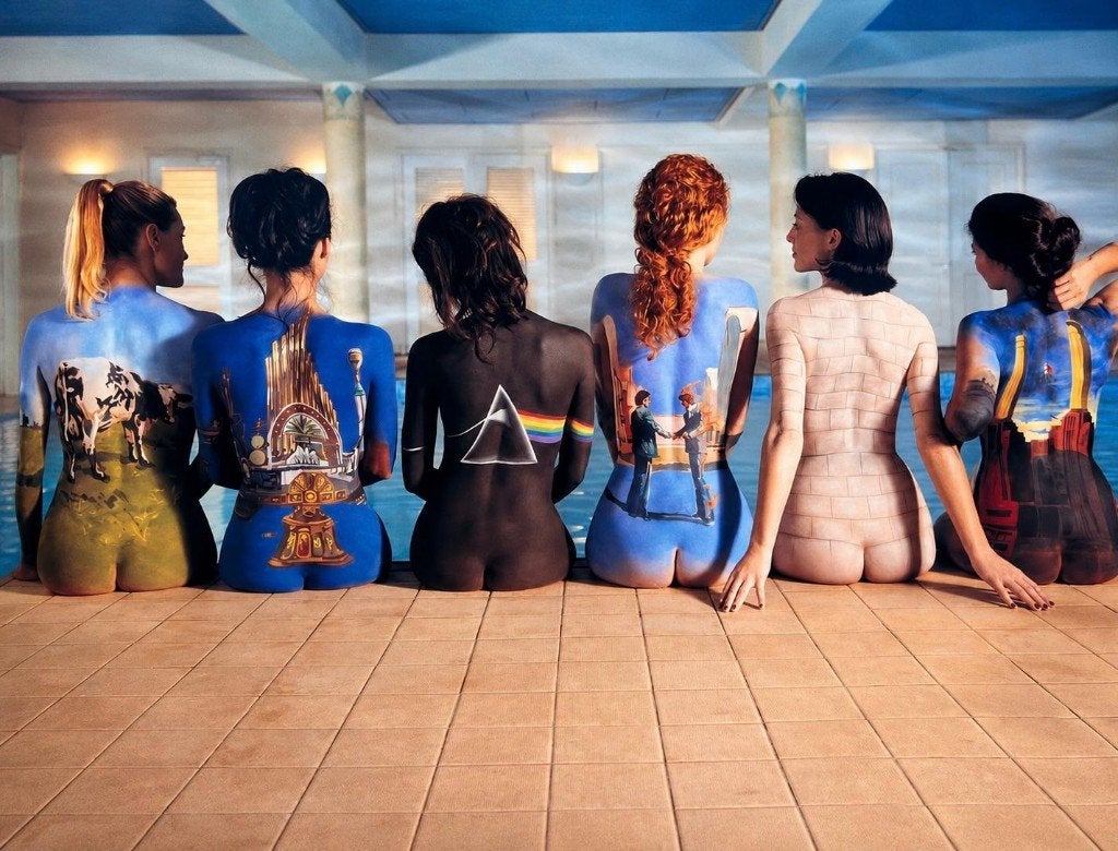 Pink Floyd Back Catalogue Poster – 140 x 100 cm, Ophalen, Gebruikt, Rechthoekig Liggend, A1 t/m A3