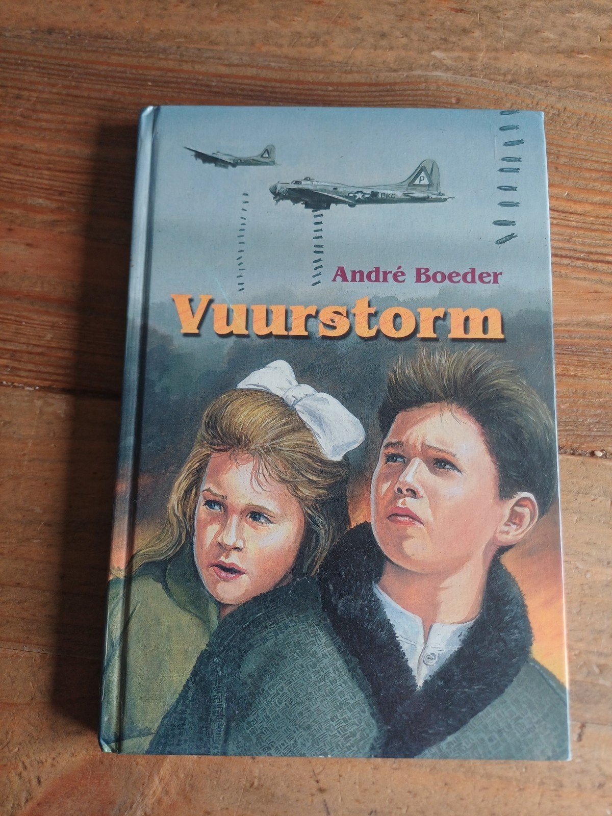 Vuurstorm - André Boeder (oorlogsverhaal), Ophalen of Verzenden, Gelezen, André Boeder, Fictie
