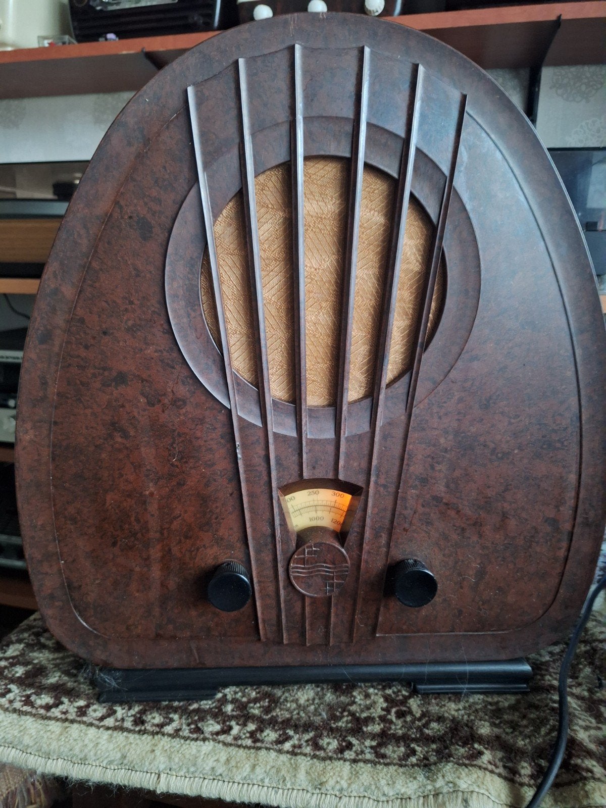 Philips 834A Radio uit 1931 - Vintage Buizenradio, Ophalen