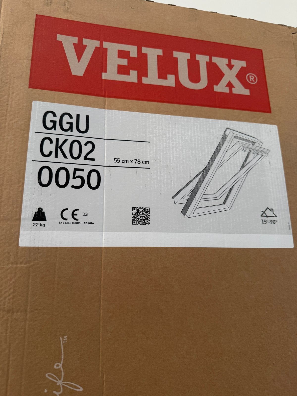 🔥Nieuw VELUX GGU CK02 0050 Dakraam 55x78 cm – €550 per stuk, Ophalen, Nieuw, Dakraam, Minder dan 80 cm