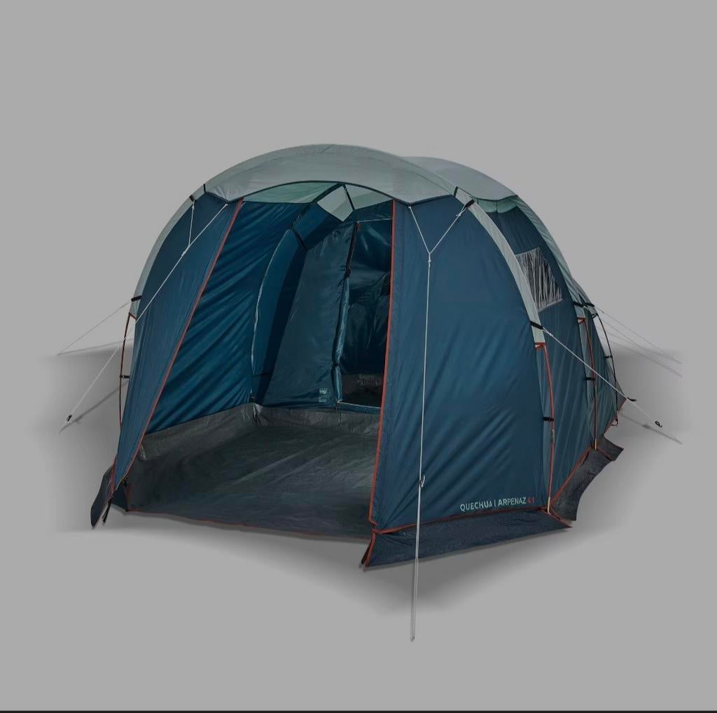 NIEUW!! Decathlon Arpenaz family 4.1, Caravans en Kamperen, Tenten, Ophalen, Tot en met 4