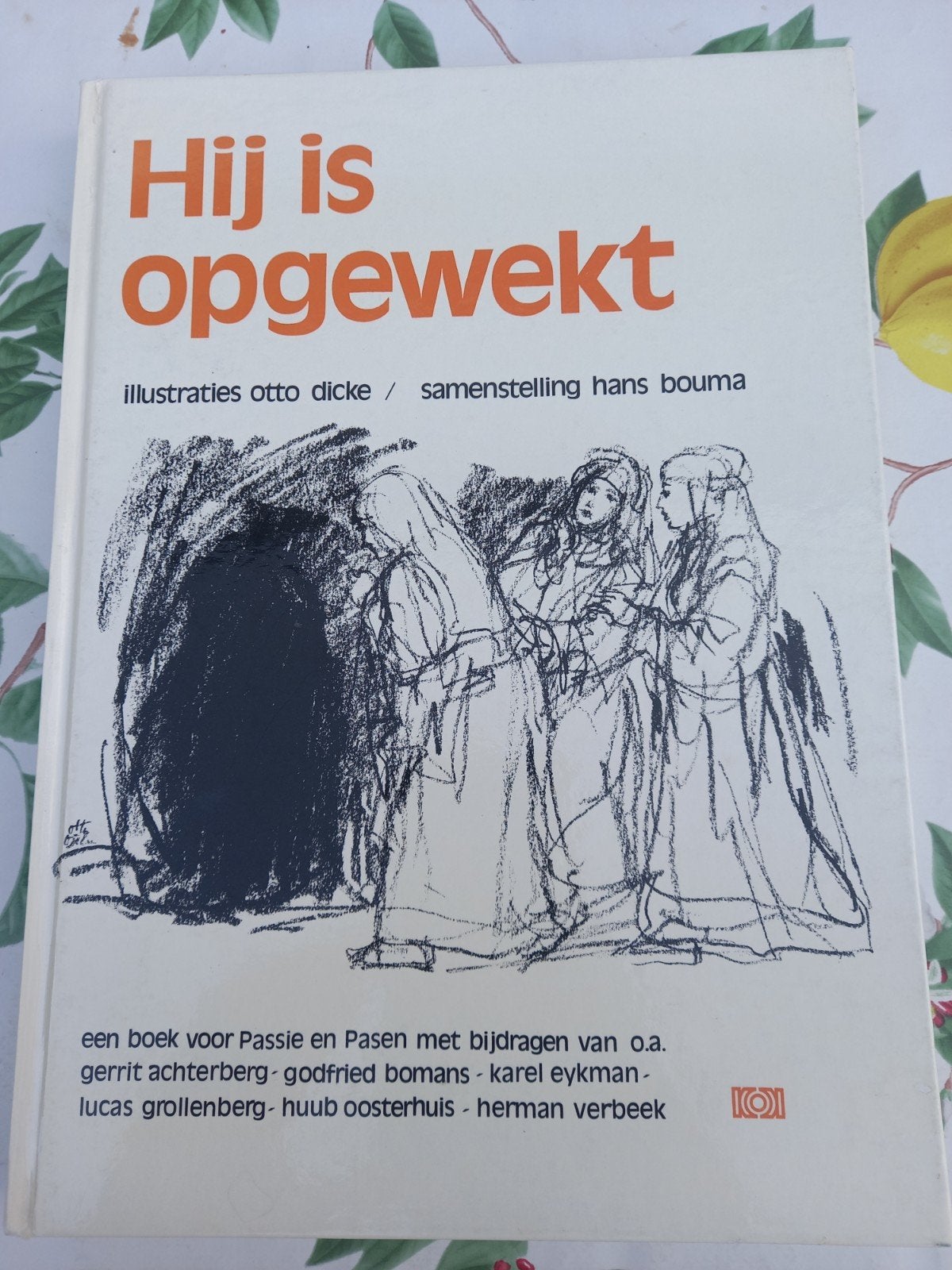 M9 Hij is opgewekt - Boek over Passie en Pasen, Ophalen of Verzenden, Gelezen, Hans Bouma (samenstelling), Otto Dicke (illustraties)