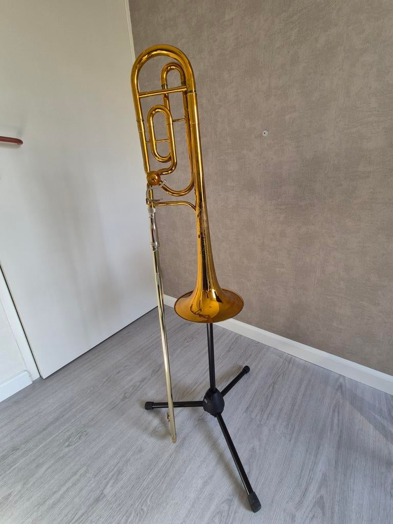 Trombone King 4b, Muziek en Instrumenten, Blaasinstrumenten | Trombones, Ophalen of Verzenden, Gebruikt