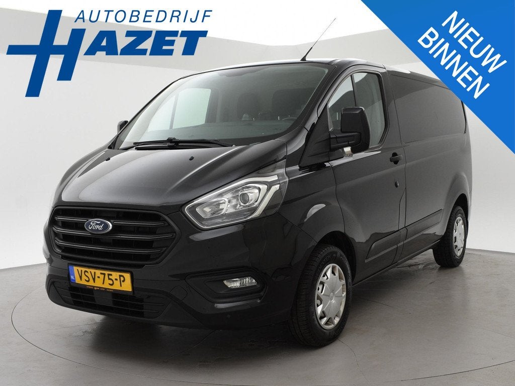 Ford Transit Custom 280 2.0 TDCI 125 PK 3-ZIT EURO6 LIMITED, Auto's, Bestelauto's, Bedrijf, Te koop, ABS, Adaptieve lichten, Airbags